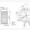 Мотор отопителя для Hitachi ZAX200-3 ZAX240-3 ZAX330-3